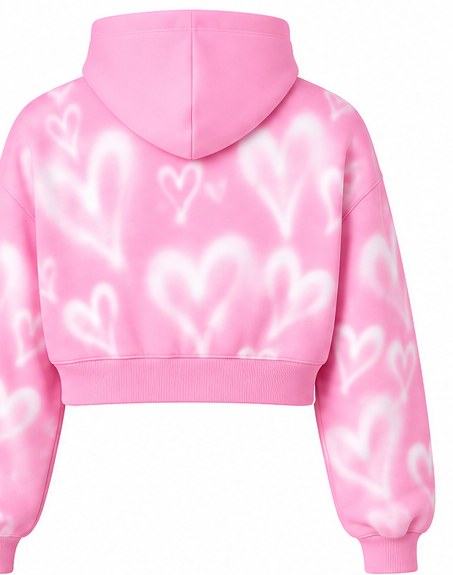 Heart Print Detail