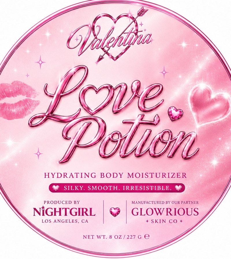 Love Potion Label