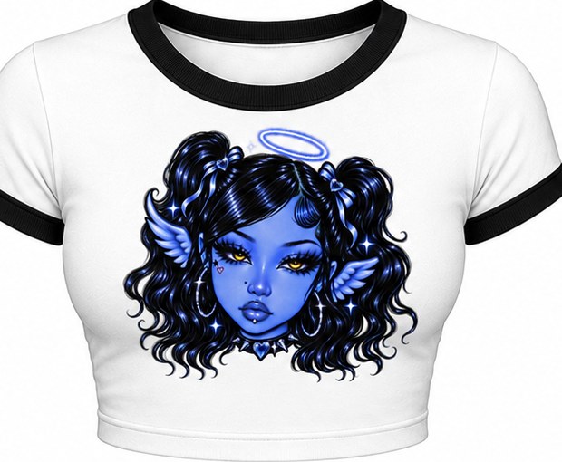 Angel Baby Ringer Tee